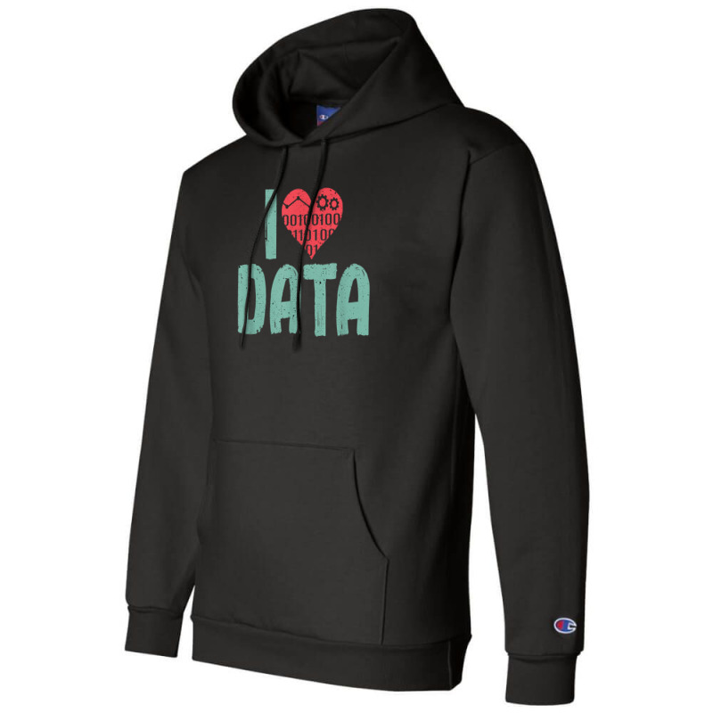 Data Encoder I Love Statistics Data Science Data Analysts T Shirt Champion Hoodie | Artistshot