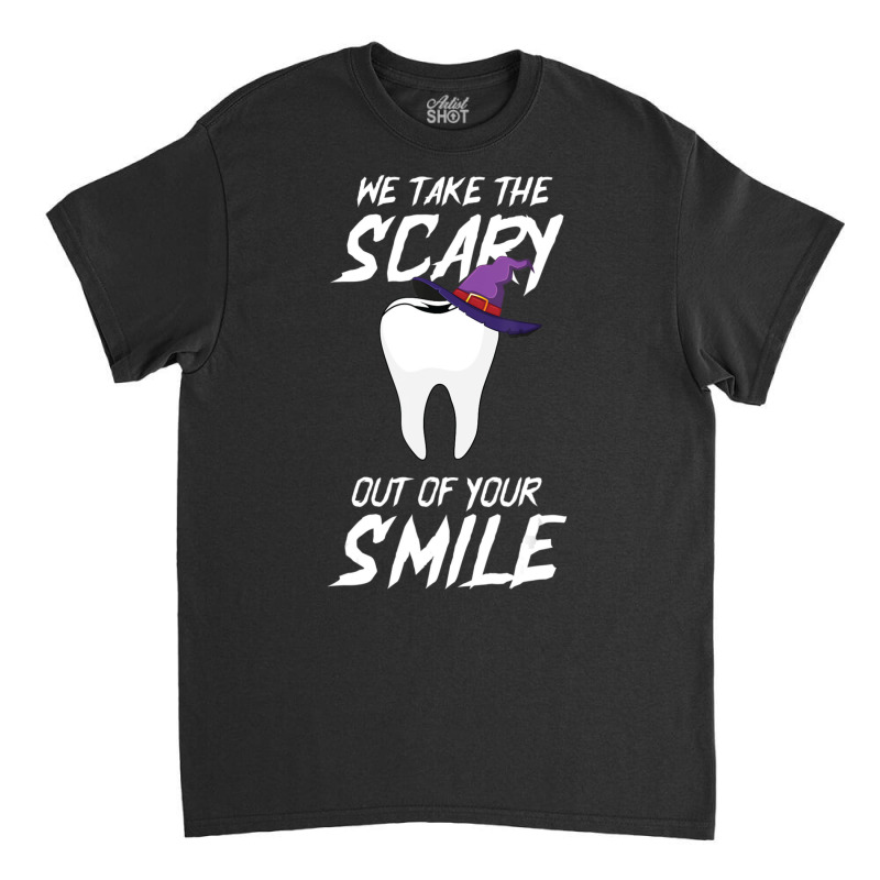 Teeth Witch Diy Halloween Costume Dental Assistant Dentist Classic T-shirt by cm-arts | Artistshot