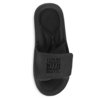 I Can Be  Trusted  With Sharp  Objects Slide Sandal | Artistshot