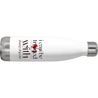 I Can Be Trusted With Sharp Objects Stainless Steel Water Bottle | Artistshot