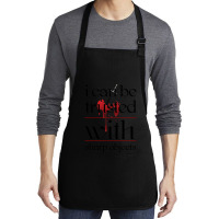 I Can Be Trusted With Sharp Objects Medium-length Apron | Artistshot