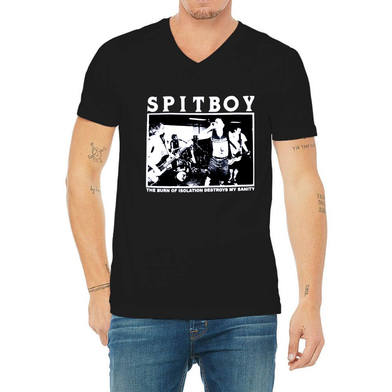 Spitboy Isolation Burns, Spitboy, Isolation, Burns, Spitboy Isolation  V-Neck Tee by cm-arts | Artistshot