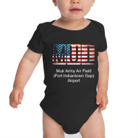 Mui Muir Army Air Field (fort Indiantown Gap) Airport Baby Bodysuit | Artistshot