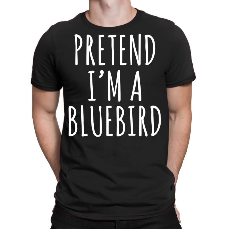 Lazy Halloween Costume Pretend I'm A Bluebird Simple T-shirt | Artistshot