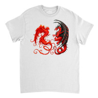 Rising Phoenix Fire And Dragon T Shirt Classic T-shirt | Artistshot