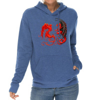 Rising Phoenix Fire And Dragon T Shirt Lightweight Hoodie | Artistshot