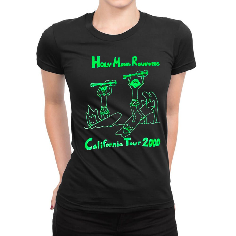 Holy Modal Rounders, California Tour, Holy, Modal, Rounders, Californi Ladies Fitted T-Shirt by cm-arts | Artistshot