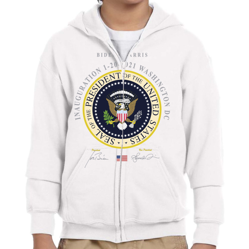 Joe Biden Kamala Presidential Inauguration Long Sleeve T Shirt Youth Zipper Hoodie | Artistshot