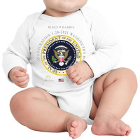 Joe Biden Kamala Presidential Inauguration Long Sleeve T Shirt Long Sleeve Baby Bodysuit | Artistshot