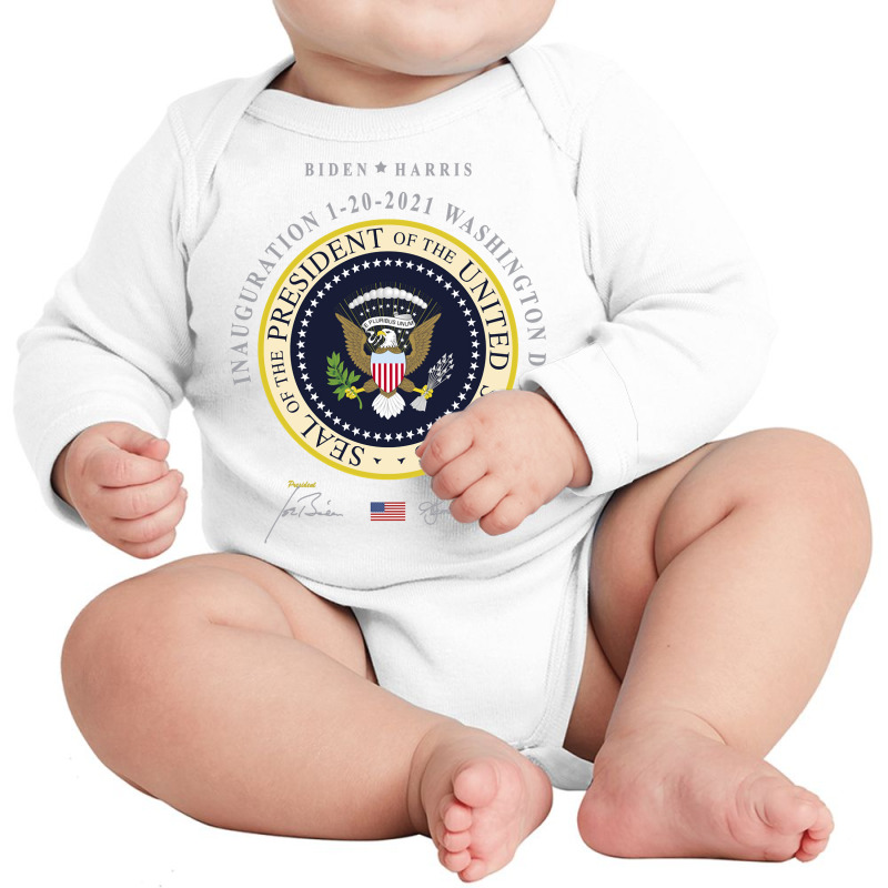 Joe Biden Kamala Presidential Inauguration Long Sleeve T Shirt Long Sleeve Baby Bodysuit | Artistshot