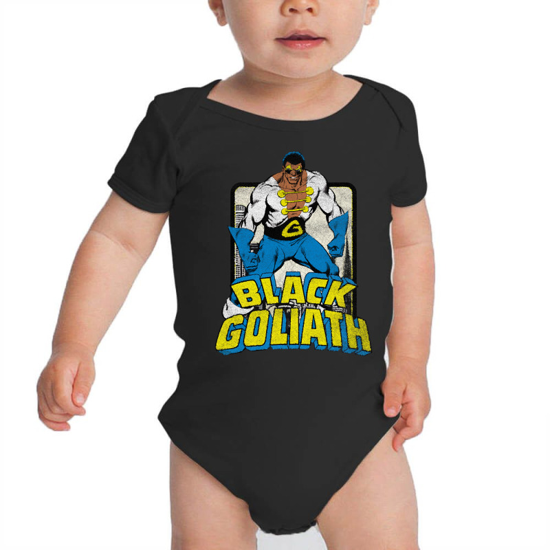 Black Goliath - Dr. Bill Foster (distressed) Baby Bodysuit | Artistshot