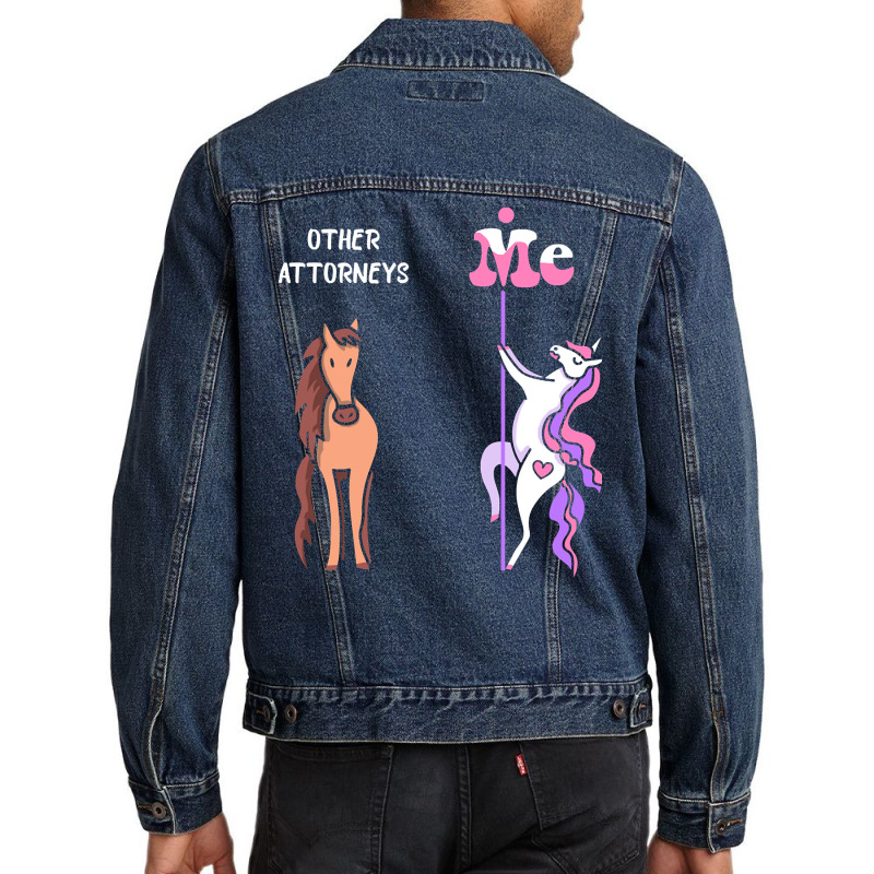 Other Attorneys Me Tee Unicorn Attorney Funny Gift Idea Attorney Tshir Men Denim Jacket | Artistshot