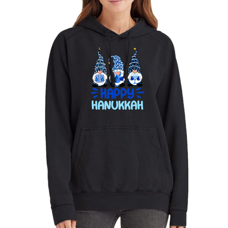 Happy Chrismukkah 2021 With Menorah Gnome Hanukkah Jewish Holiday Paja Vintage Hoodie | Artistshot