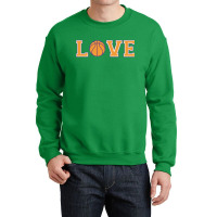 Basketball Love Crewneck Sweatshirt | Artistshot