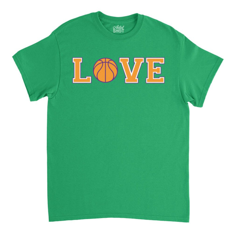 Basketball Love Classic T-shirt by hadriangobell | Artistshot