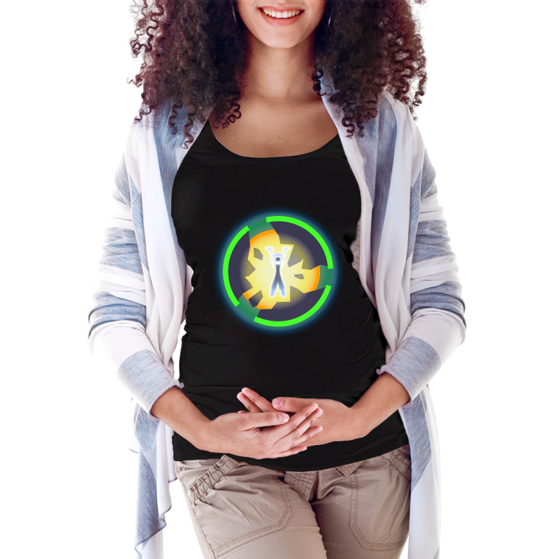 Space God Awakening Maternity Scoop Neck T-shirt by bummercaught | Artistshot