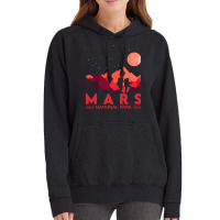 Red Mars Planet  Space National Park  Funny Mars Vintage Hoodie | Artistshot