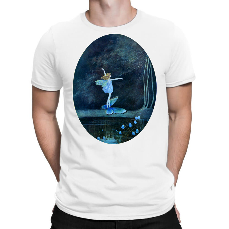 Butterfly Ride Fairyland Of Ida Rentoul Outhwaite Fantasy Long Sleeve T-Shirt by cm-arts | Artistshot