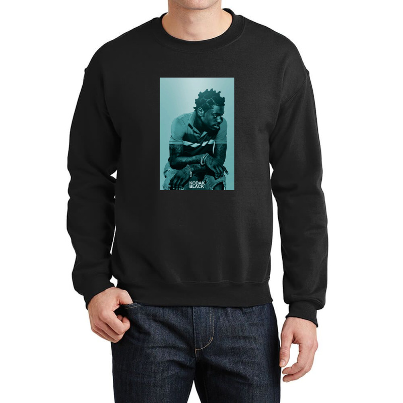 Best Rap Music Kahan Black Crewneck Sweatshirt by LarryCory | Artistshot