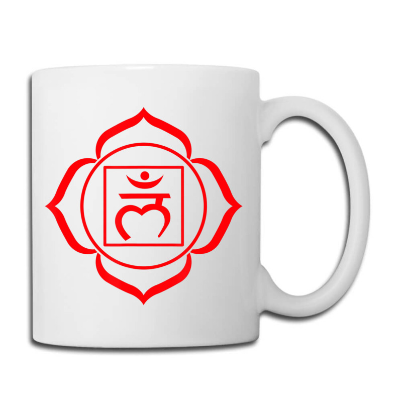 Root Chakra Symbol Red Muladhara Yogi Yoga Coffee Mug | Artistshot