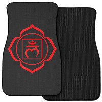 Root Chakra Symbol Red Muladhara Yogi Yoga Front Car Mat | Artistshot