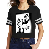 Starlight Pin Up Design Scorecard Crop Tee | Artistshot