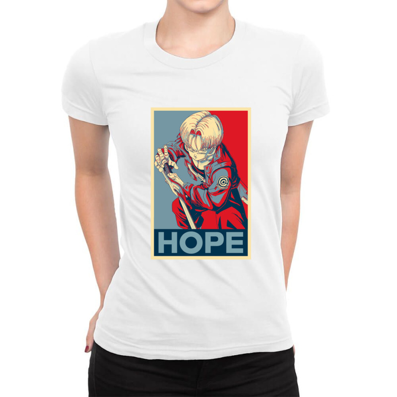 Future Trunks Hope Ladies Fitted T-Shirt by JacePatton | Artistshot