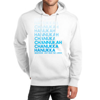 Happy Hanukkah Jewish Holiday Chanukah Menorah Dreidel Unisex Hoodie | Artistshot