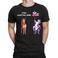 Other Basketball Moms Me Tee Unicorn Basketball Mom Funny Gift Idea Ba T-shirt | Artistshot