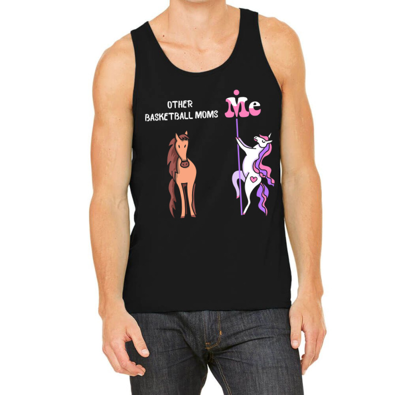 Other Basketball Moms Me Tee Unicorn Basketball Mom Funny Gift Idea Ba Tank Top | Artistshot