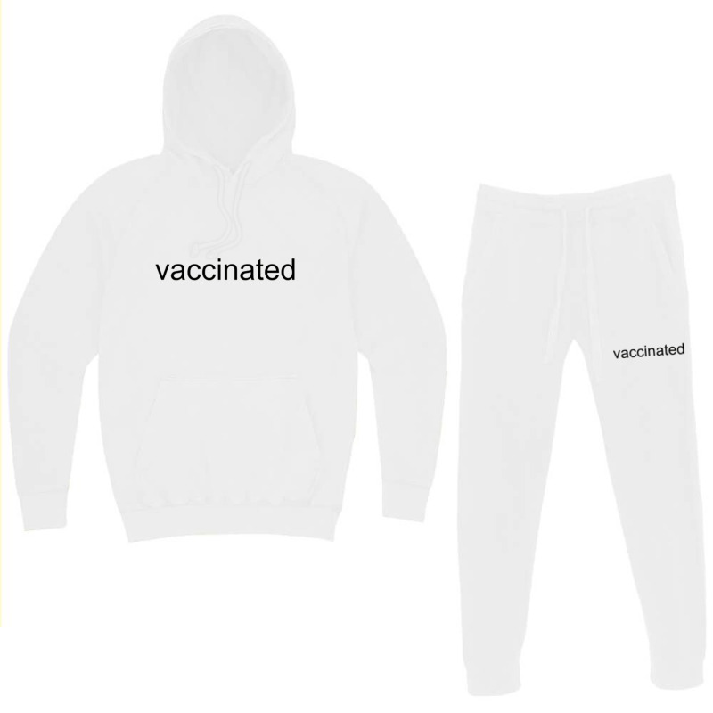 Vaccinated Hoodie & Jogger set by cm-arts | Artistshot