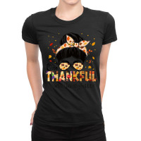 Instructional Technology Facilitator Thankful Thanksgiving Ladies Fitted T-shirt | Artistshot