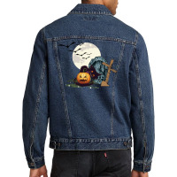 Halloween Men Denim Jacket | Artistshot