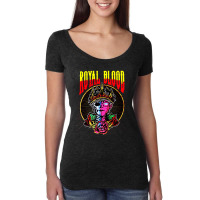 Royal Blood Art64 Nongki99 Women's Triblend Scoop T-shirt | Artistshot