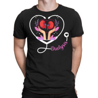 Womens Dialysis Technician Nurse   Heartbeat Kidney Dialysis Nurse T S T-shirt | Artistshot