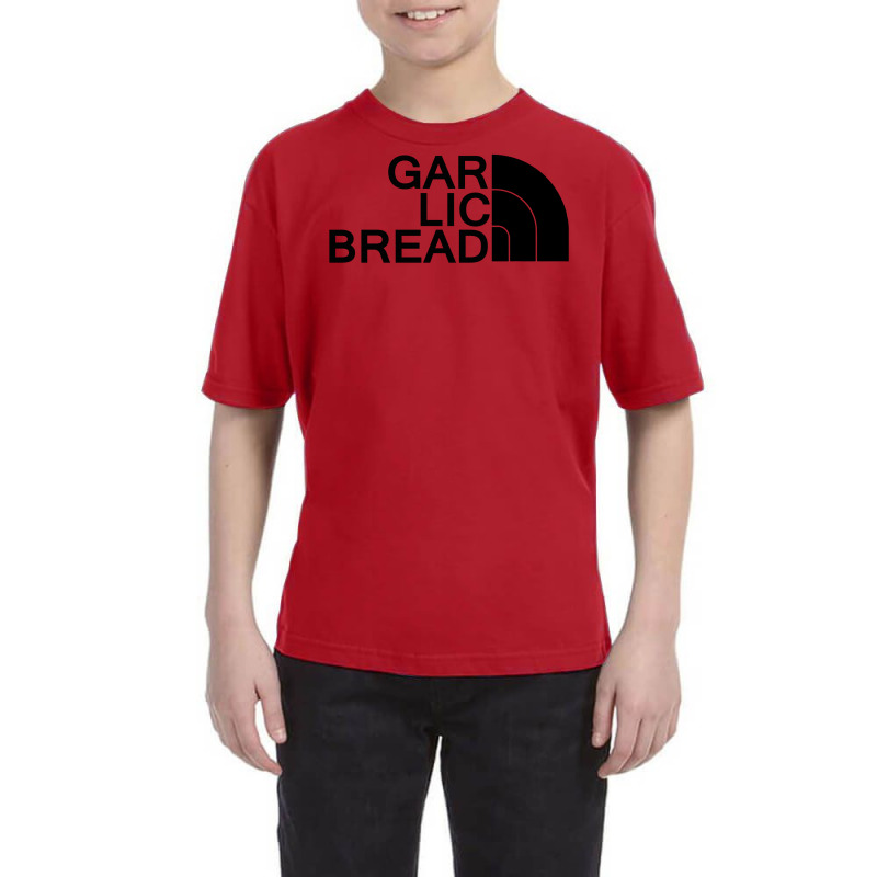 Gar Lic Bread Black Youth Tee | Artistshot