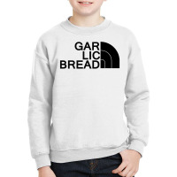 Gar Lic Bread Black Youth Sweatshirt | Artistshot