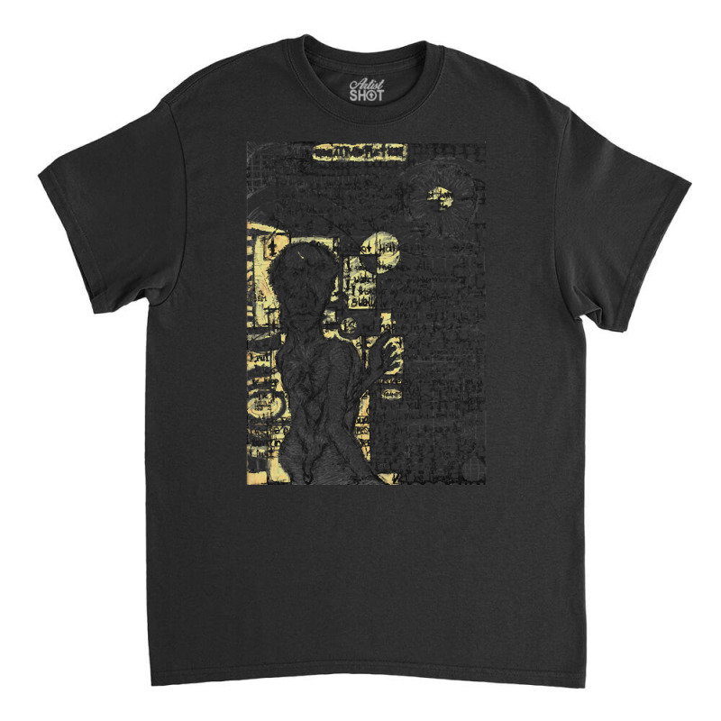 Negative Fiction Classic T-shirt by Quick Scully | Artistshot