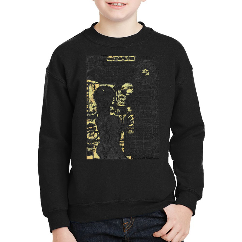 Negative Fiction Youth Sweatshirt by Quick Scully | Artistshot