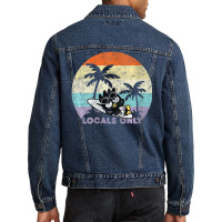 Womens Badtz-maru V-neck Men Denim Jacket | Artistshot