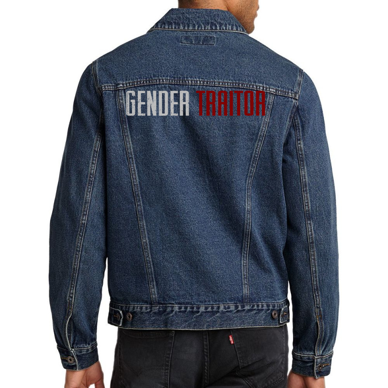 Gender Traitor (the Handmaid's Tale) Men Denim Jacket | Artistshot