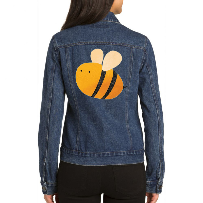 Bee Ladies Denim Jacket | Artistshot