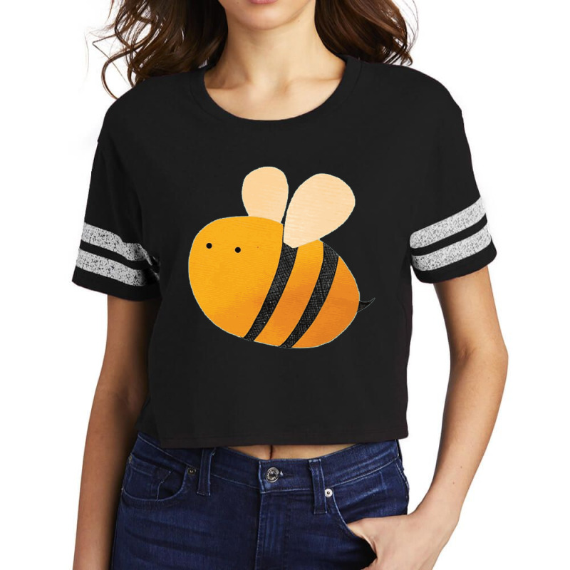 Bee Scorecard Crop Tee | Artistshot