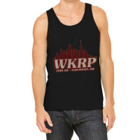 Wkrp - City Skyline Retro Tank Top | Artistshot