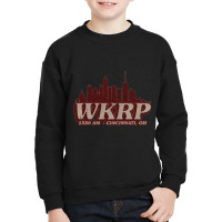 Wkrp - City Skyline Retro Youth Sweatshirt | Artistshot