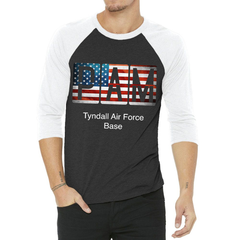 Pam Tyndall Air Force Base 3/4 Sleeve Shirt | Artistshot