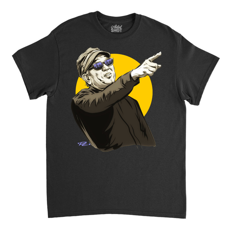 Akira Kurosawa - An Illustration By Paul Cemmick Classic T-shirt by laughingtuy | Artistshot