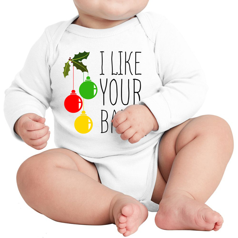 I Like Your Balls Long Sleeve Baby Bodysuit by Kohaku | Artistshot