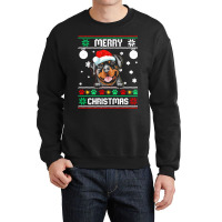 Ugly Merry Christmas Rottweiler Dog Xmas Dog Lover Christmas Gift Crewneck Sweatshirt | Artistshot