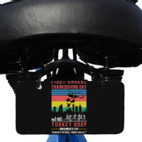 First Annual Thanksgiving Day Turkey Drop For Dark Bicycle License Plate | Artistshot